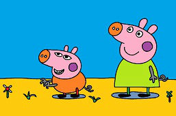 Peppa i brat George