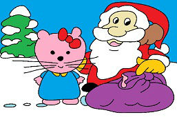 Kitty i Santa