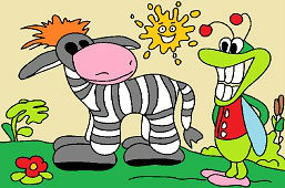 Zebra i krykiet