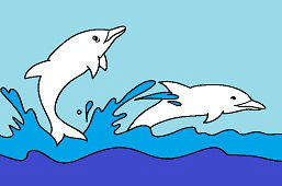 Białe delfiny